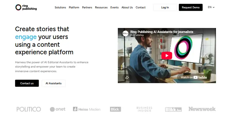 Ring Publishing's own site
