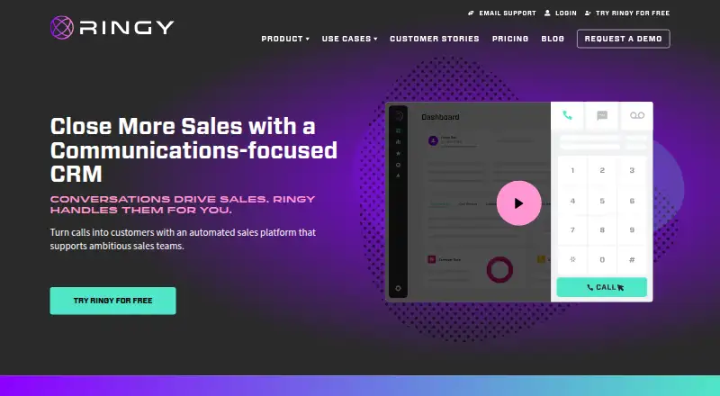 Ringy's own site