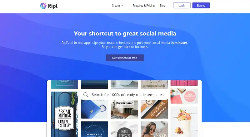 Ripl's own site