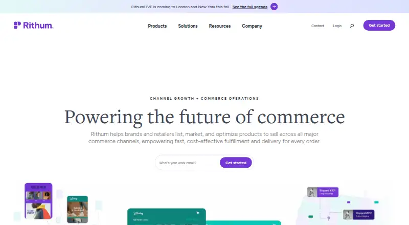 Rithum Commerce's own site