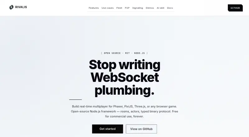 Rivalis's own site