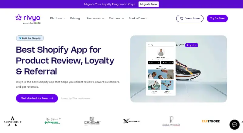 The Rivyo homepage