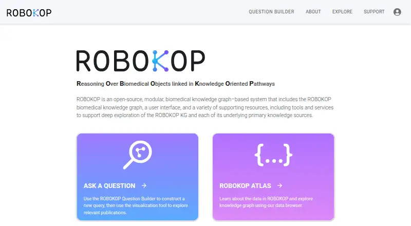 ROBOKOP's own site