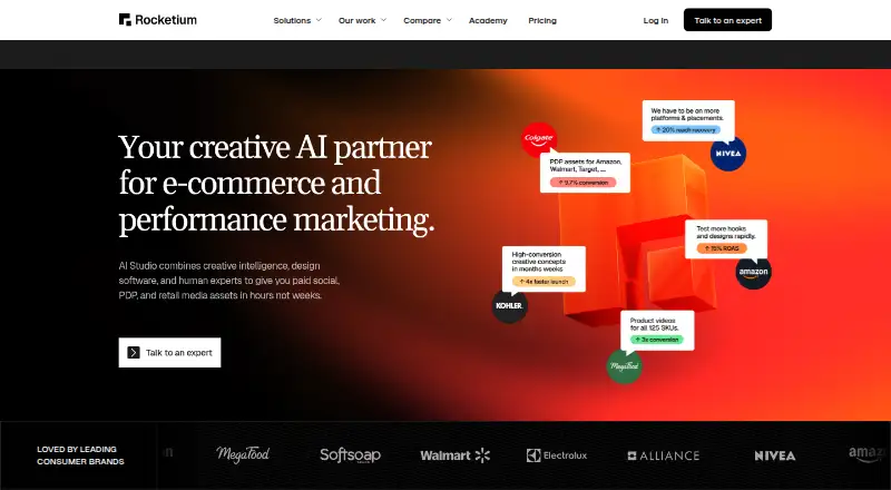 Rocketium's own site