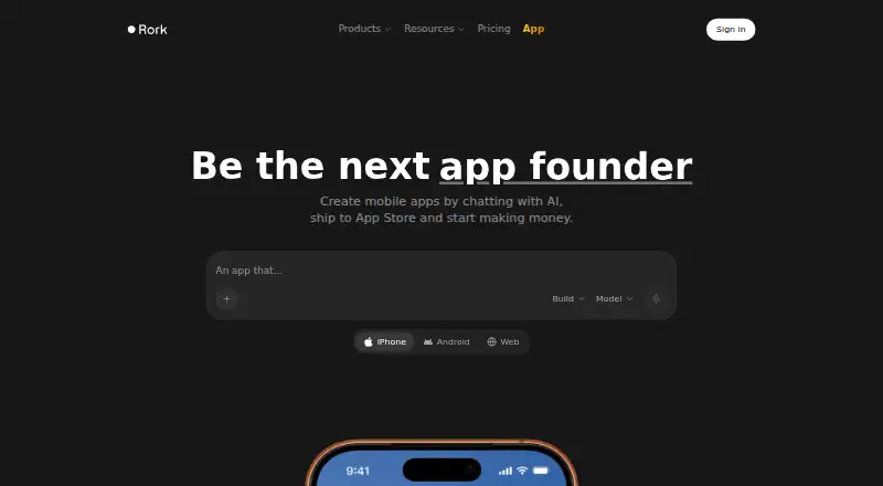 Rork's own site