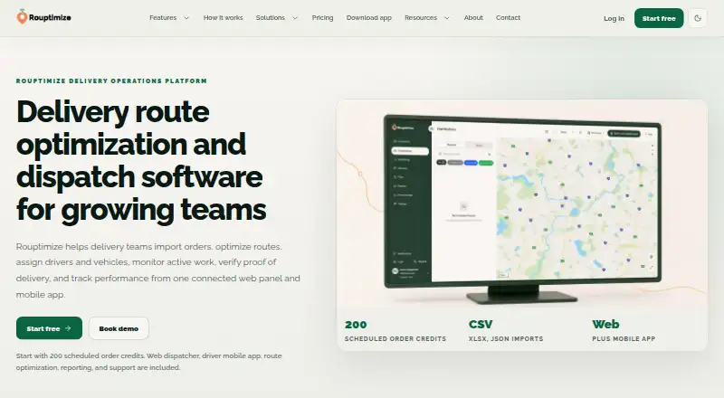 Rouptimize's own site