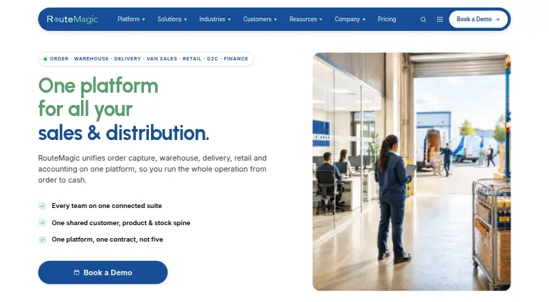 RouteMagic's own site