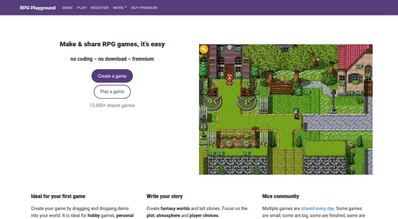 RPG Playground's own site
