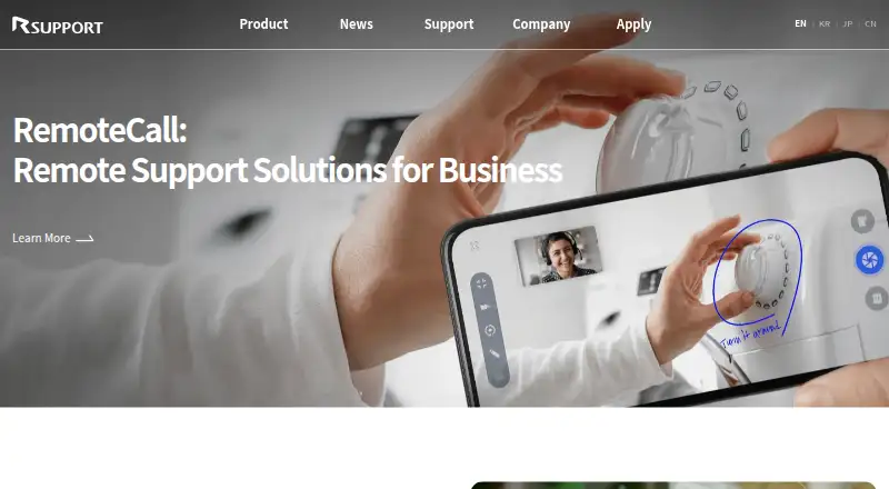 RemoteCall's own site
