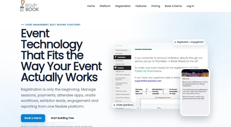 rsvpBOOK's own site