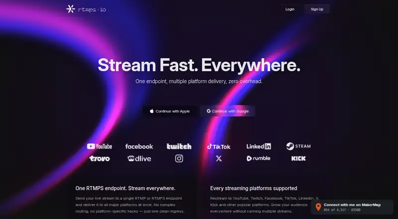 RTMPS.IO's own site