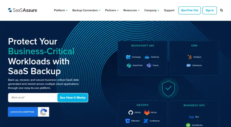 SaaSAssure's own site