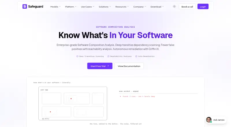 Safeguard SCA's own site