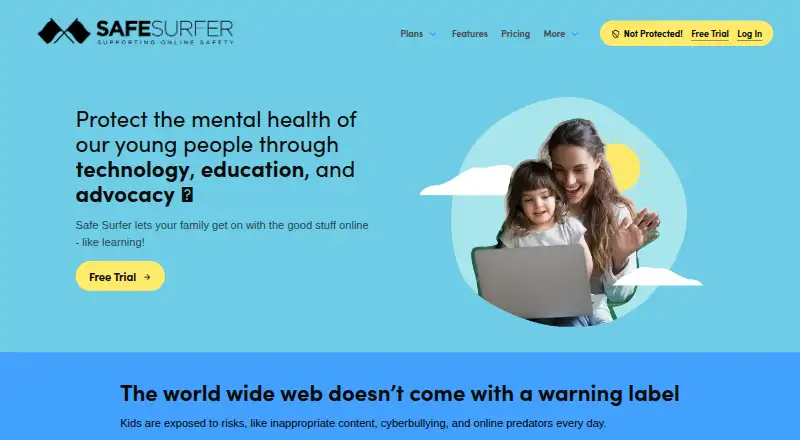 Safe Surfer's own site