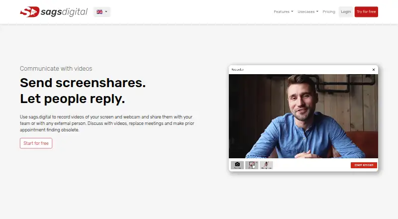 sags.digital's own site