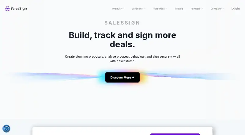 SalesSign's own site