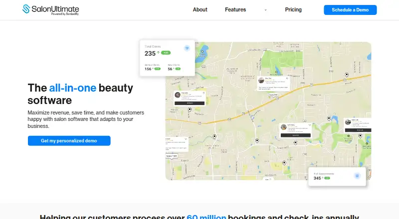 SalonUltimate's own site