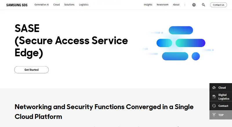 Samsung SDS SASE's own site