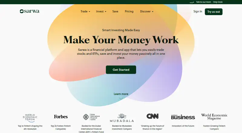 Sarwa's own site