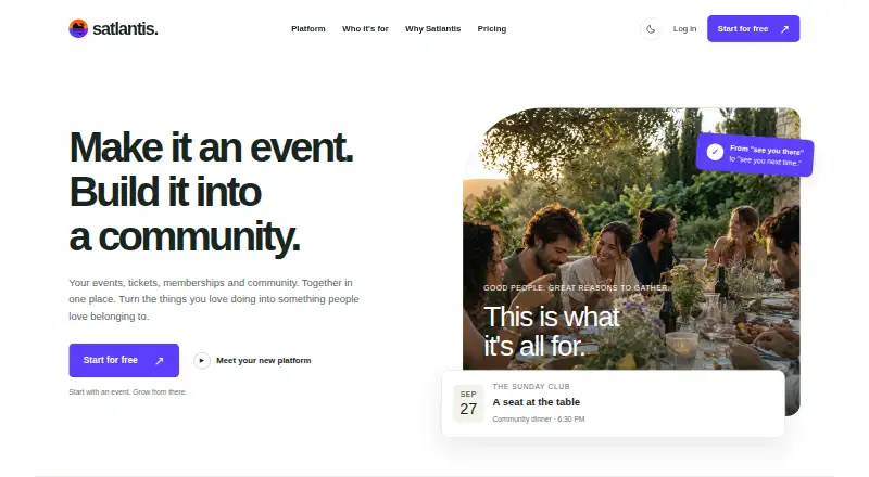 Satlantis's own site