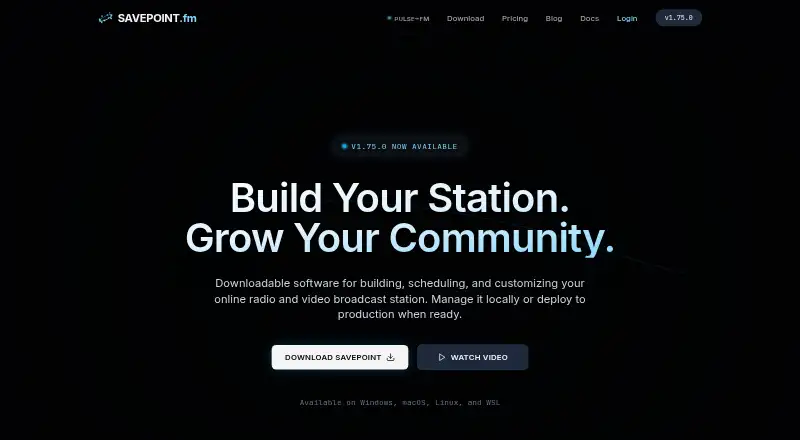 SavePoint Station Manager's own site