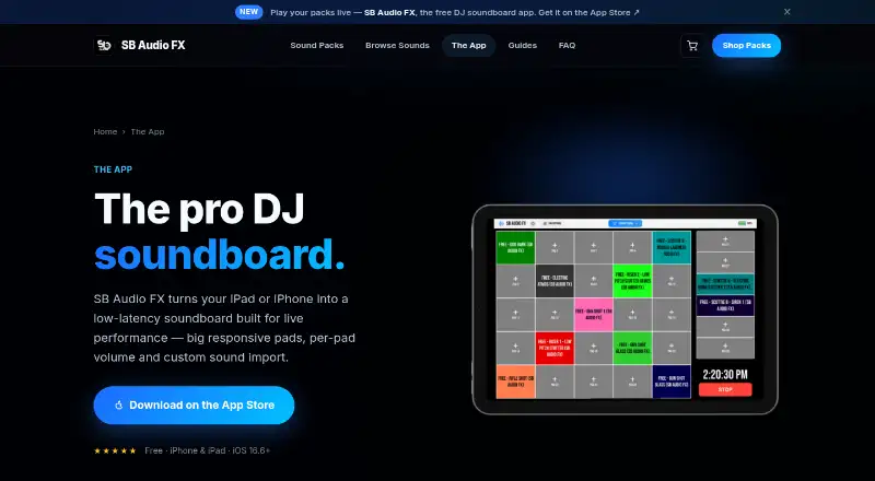 SB Audio FX's own site