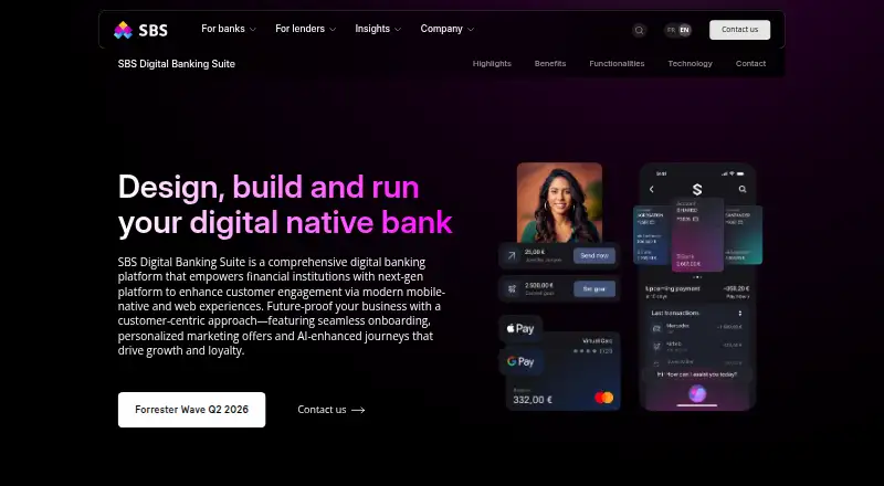 SBS Digital Banking Suite's own site