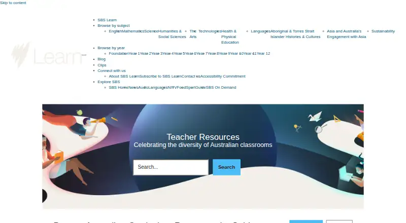 SBS Learn's own site