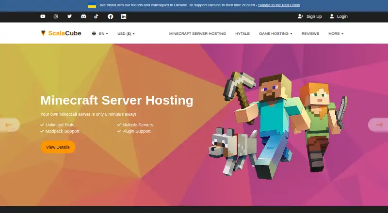 ScalaCube's own site