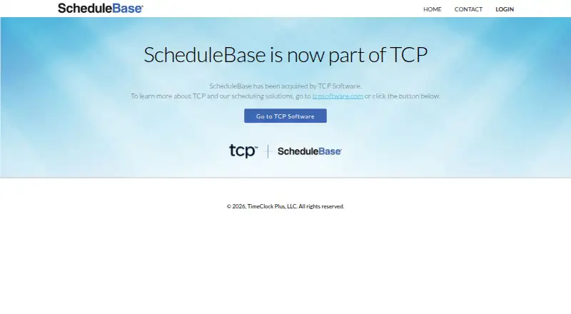 ScheduleBase's own site