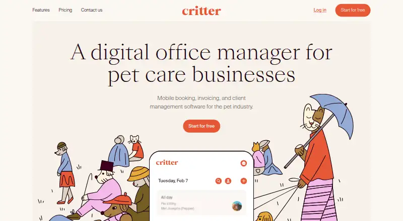 Critter's own site