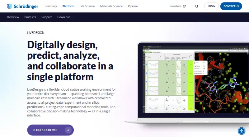 LiveDesign's own site