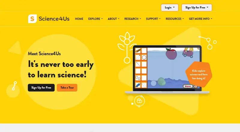 Science4Us's own site