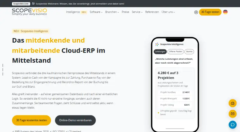 Scopevisio's own site