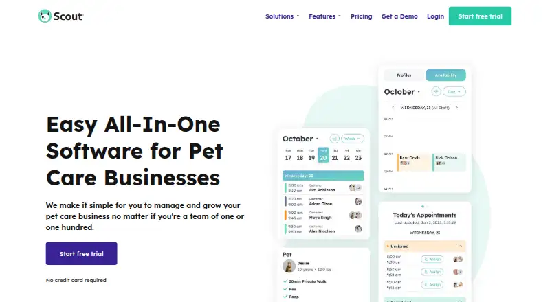 Scout's own site