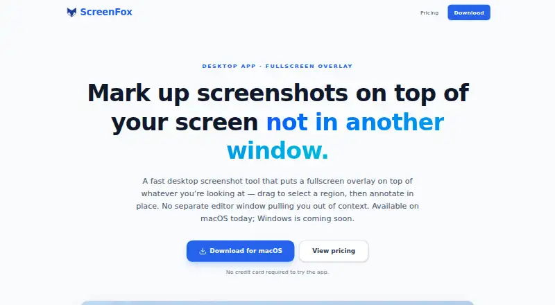 ScreenFox's own site