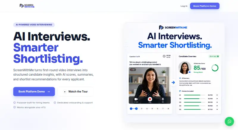ScreenWith.me's own site