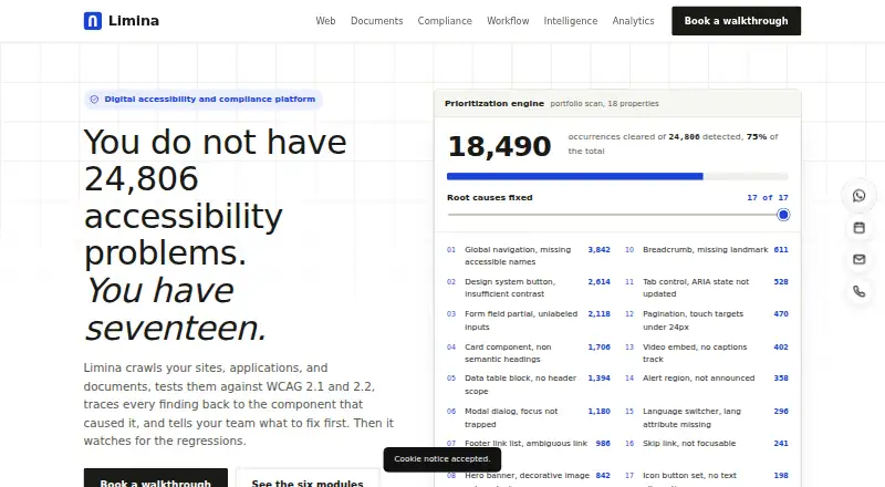 Limina's own site