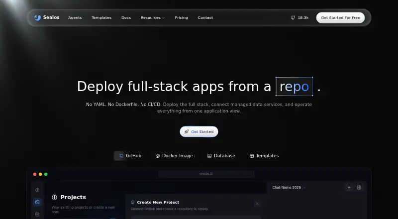Sealos's own site