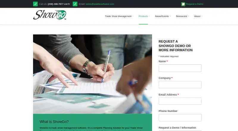 ShowGo's own site