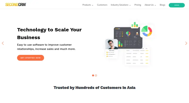 Second CRM's own site