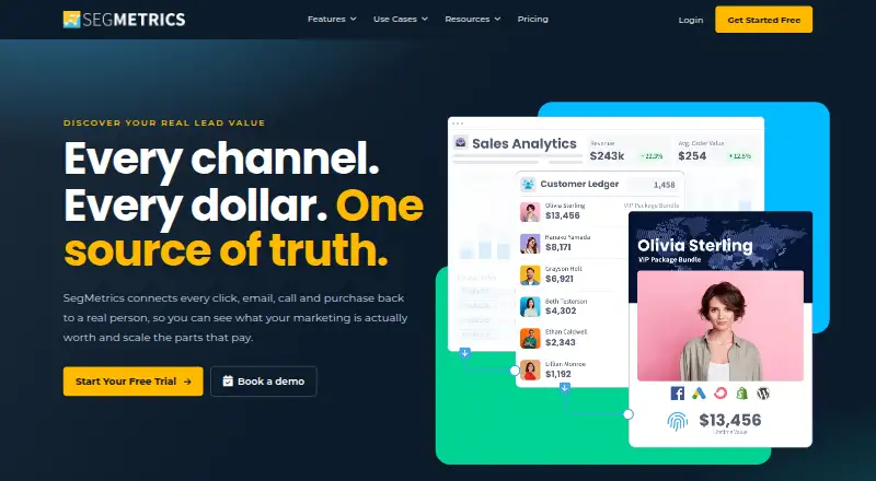 SegMetrics's own site