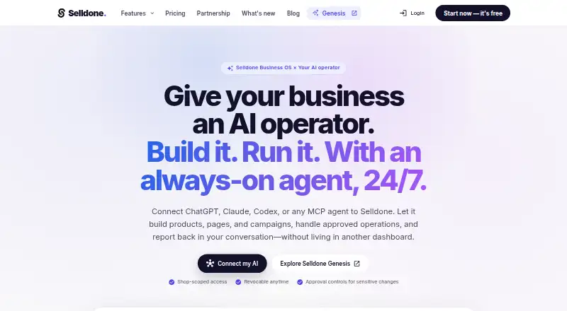Selldone's own site