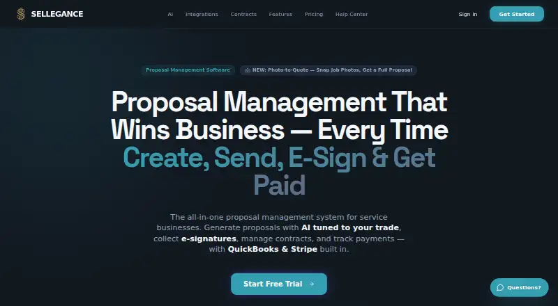 Sellegance's own site