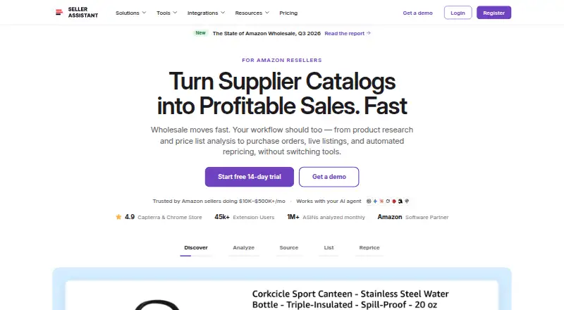 Seller Assistant's own site