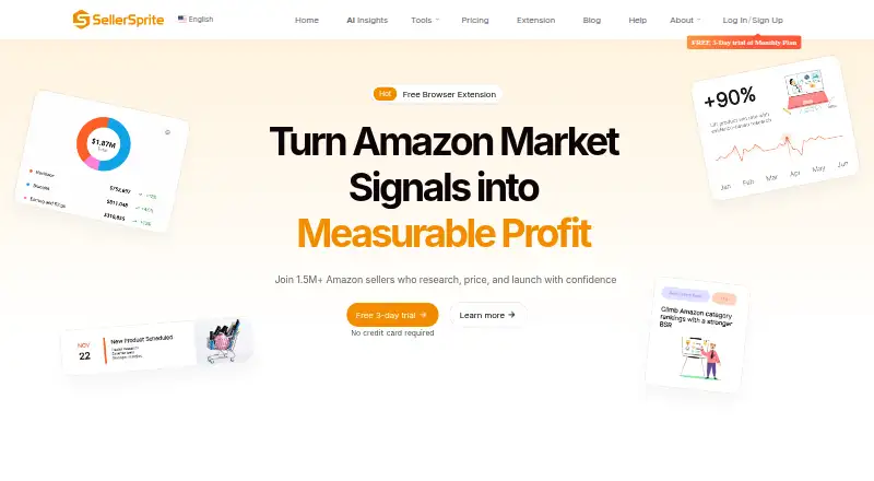 SellerSprite's own site