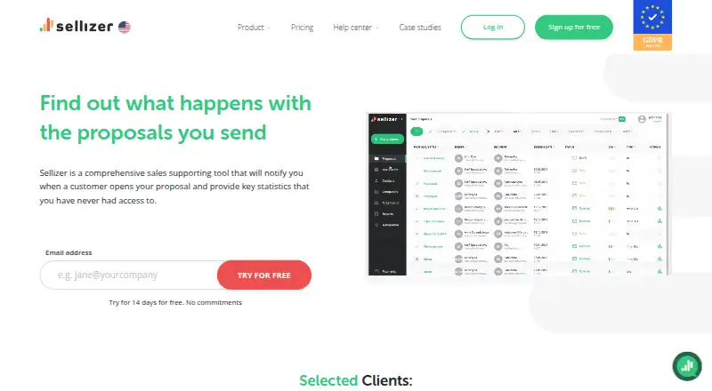 Sellizer's own site