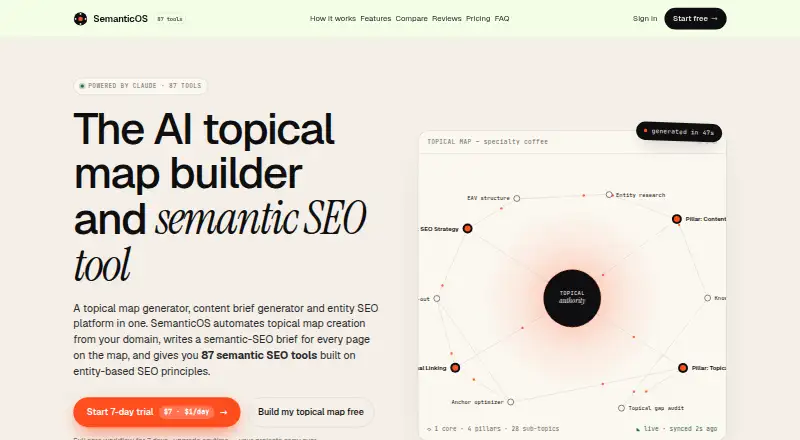 SemanticOS's own site
