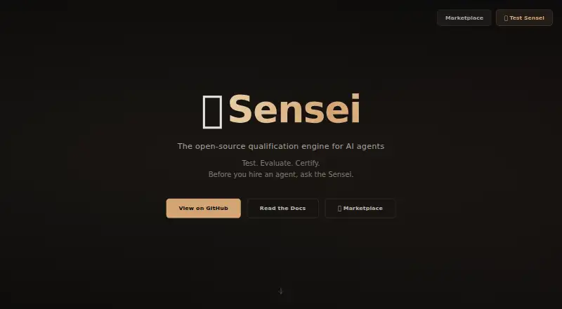 Sensei's own site