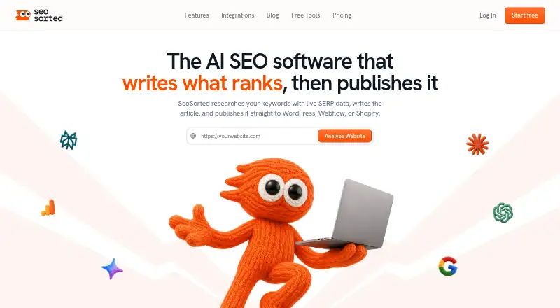 SeoSorted's own site